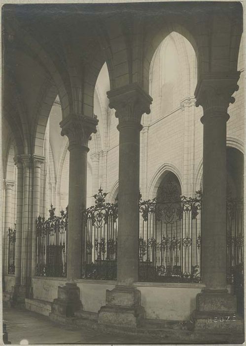 clôture de choeur, clôture du transept