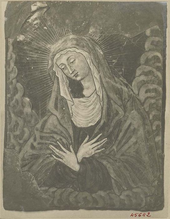 tableau : la Vierge Marie