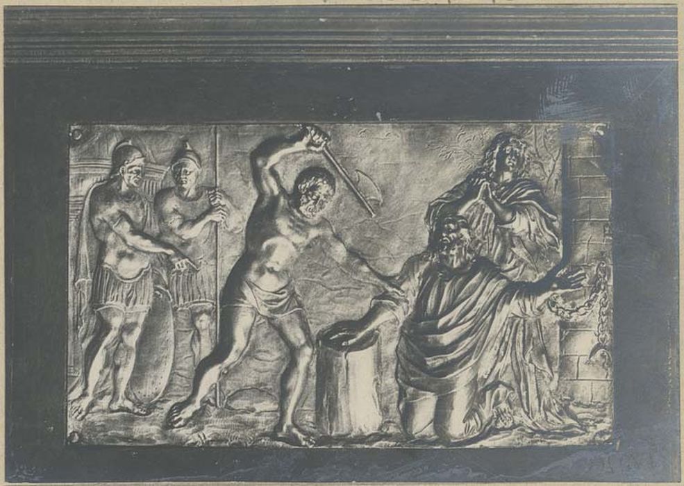 bas-relief : Martyre de saint Potentien - © Ministère de la Culture (France), Médiathèque du patrimoine et de la photographie, diffusion GrandPalaisRmn Photo
