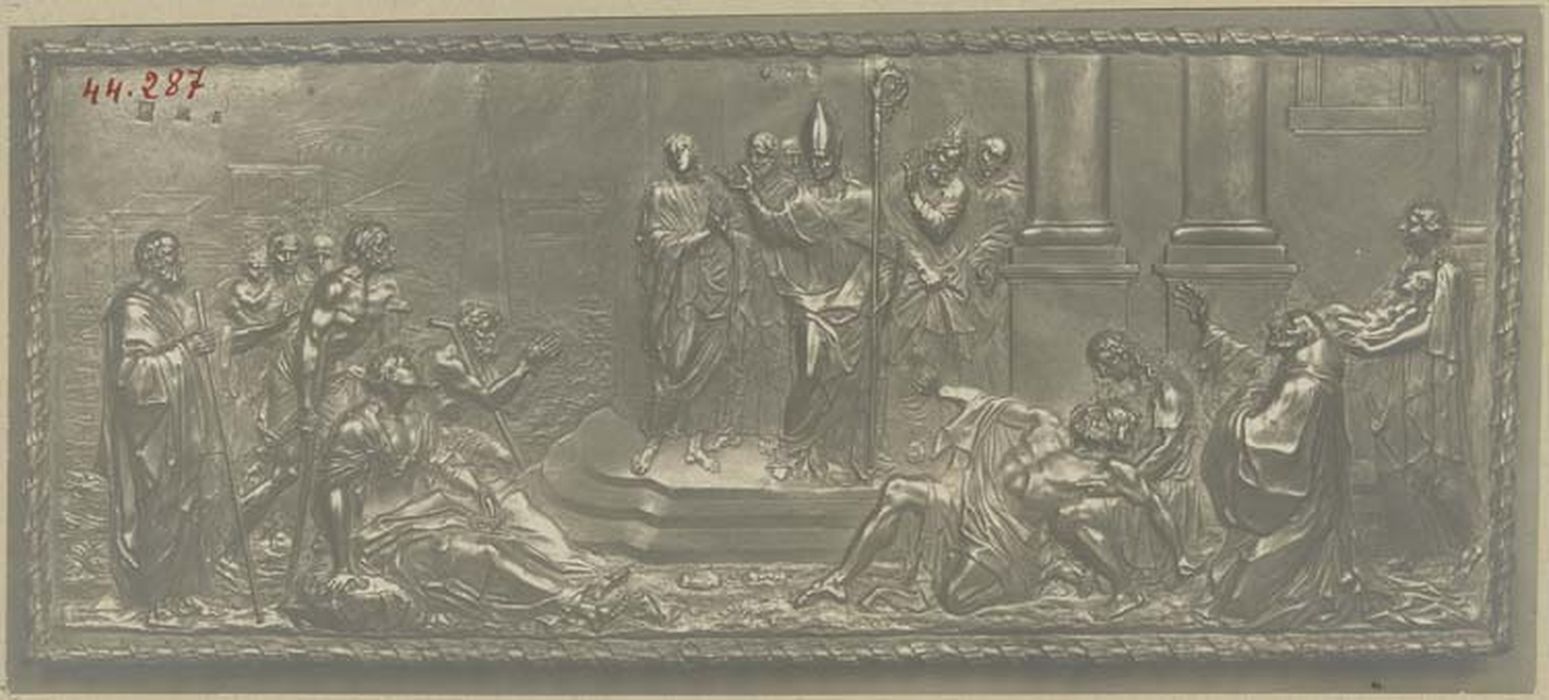 bas-relief : Miracle de saint Loup, saint Loup guérit les malades - © Ministère de la Culture (France), Médiathèque du patrimoine et de la photographie, diffusion GrandPalaisRmn Photo