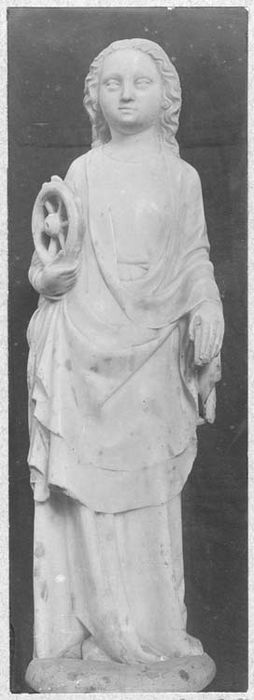 statuette : Sainte Catherine