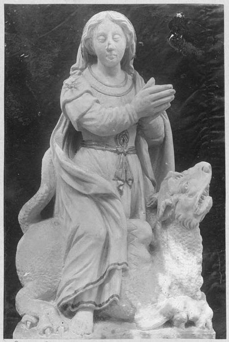 statue : Sainte Marthe