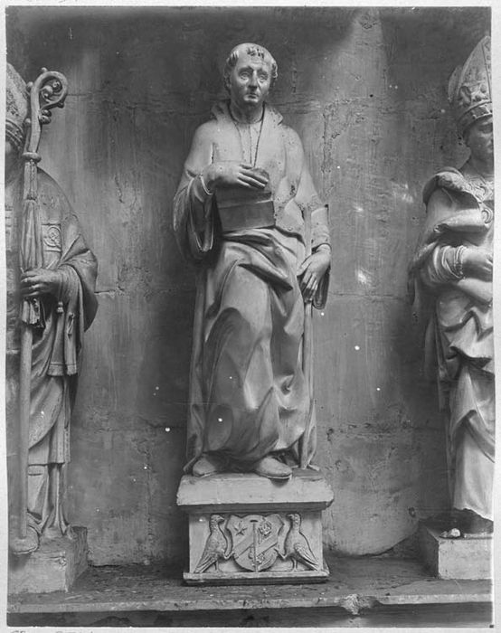 statue : saint Abbé 