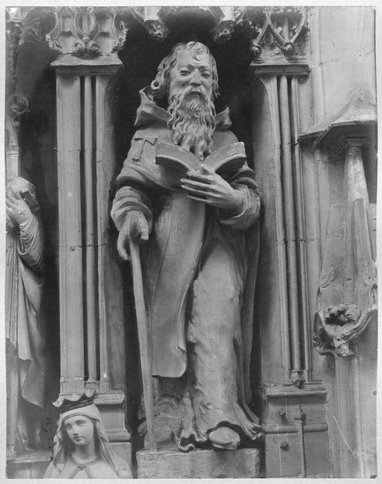 statue : saint Jean de Matha