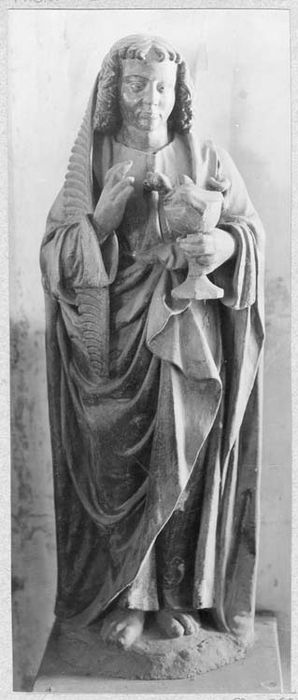statue : Saint Jean l'Evangéliste - © Ministère de la Culture (France), Médiathèque du patrimoine et de la photographie, diffusion GrandPalaisRmn Photo