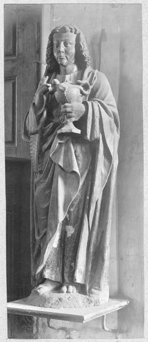 statue : Saint Jean l'Evangéliste - © Ministère de la Culture (France), Médiathèque du patrimoine et de la photographie, diffusion GrandPalaisRmn Photo
