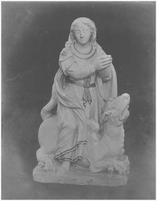 statue : Sainte Marthe