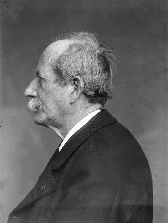 Marcellin Berthelot, scientifique et homme politique. En portrait, pose de profil.