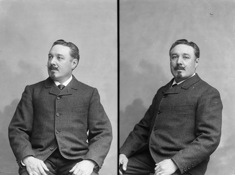 Adolphe Chérioux, entrepreneur et homme politique. En buste, pose de trois quarts et de face.