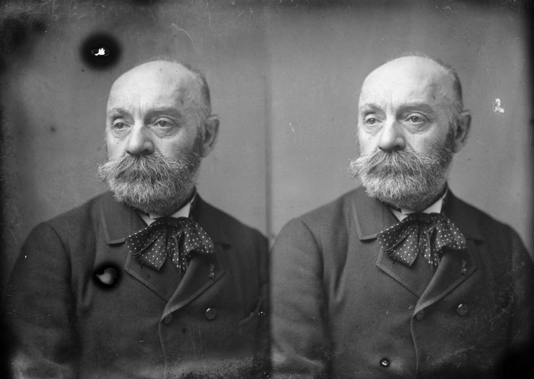 Gustave Boulanger, artiste peintre. En portrait, pose de trois quarts.