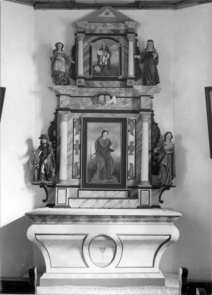Ensemble du maître-autel (autel, retable)