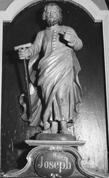 retable de saint Joseph, statue de saint Joseph