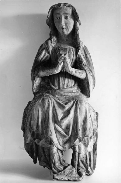 statue de la Vierge assise - © Ministère de la Culture (France), Médiathèque du patrimoine et de la photographie (objets mobiliers), tous droits réservés