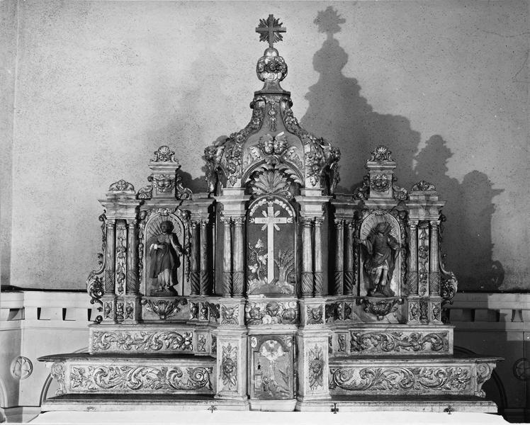 Tabernacle à ailes du maître-autel