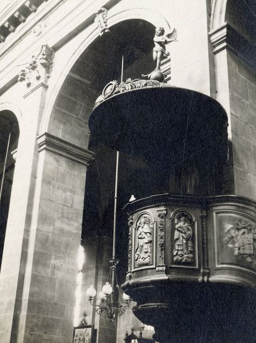 chaire à prêcher, vue partielle - © Ministère de la Culture (France), Médiathèque du patrimoine et de la photographie, diffusion GrandPalaisRmn Photo