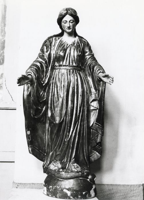 statue : Vierge de l’Immaculée Conception - © Ministère de la Culture (France), Médiathèque du patrimoine et de la photographie, diffusion GrandPalaisRmn Photo