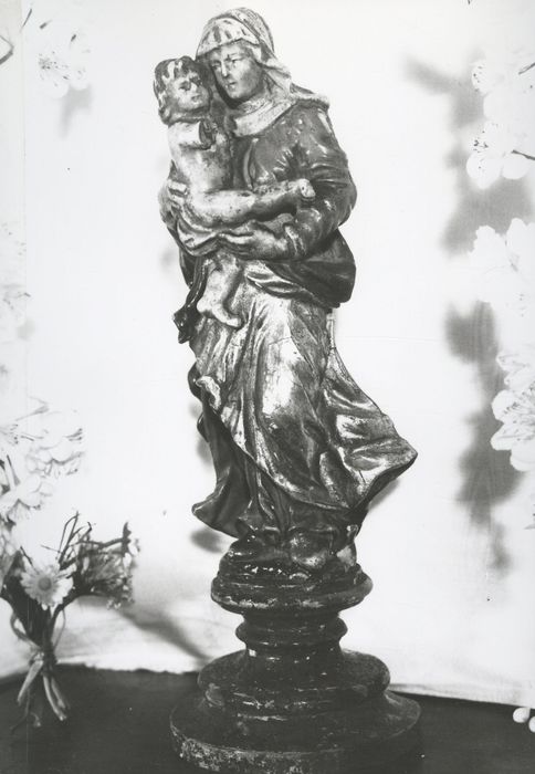 statuette : Vierge à l'Enfant dite Notre-Dame des Pasles