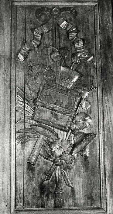 lambris de demi-revêtement, détail