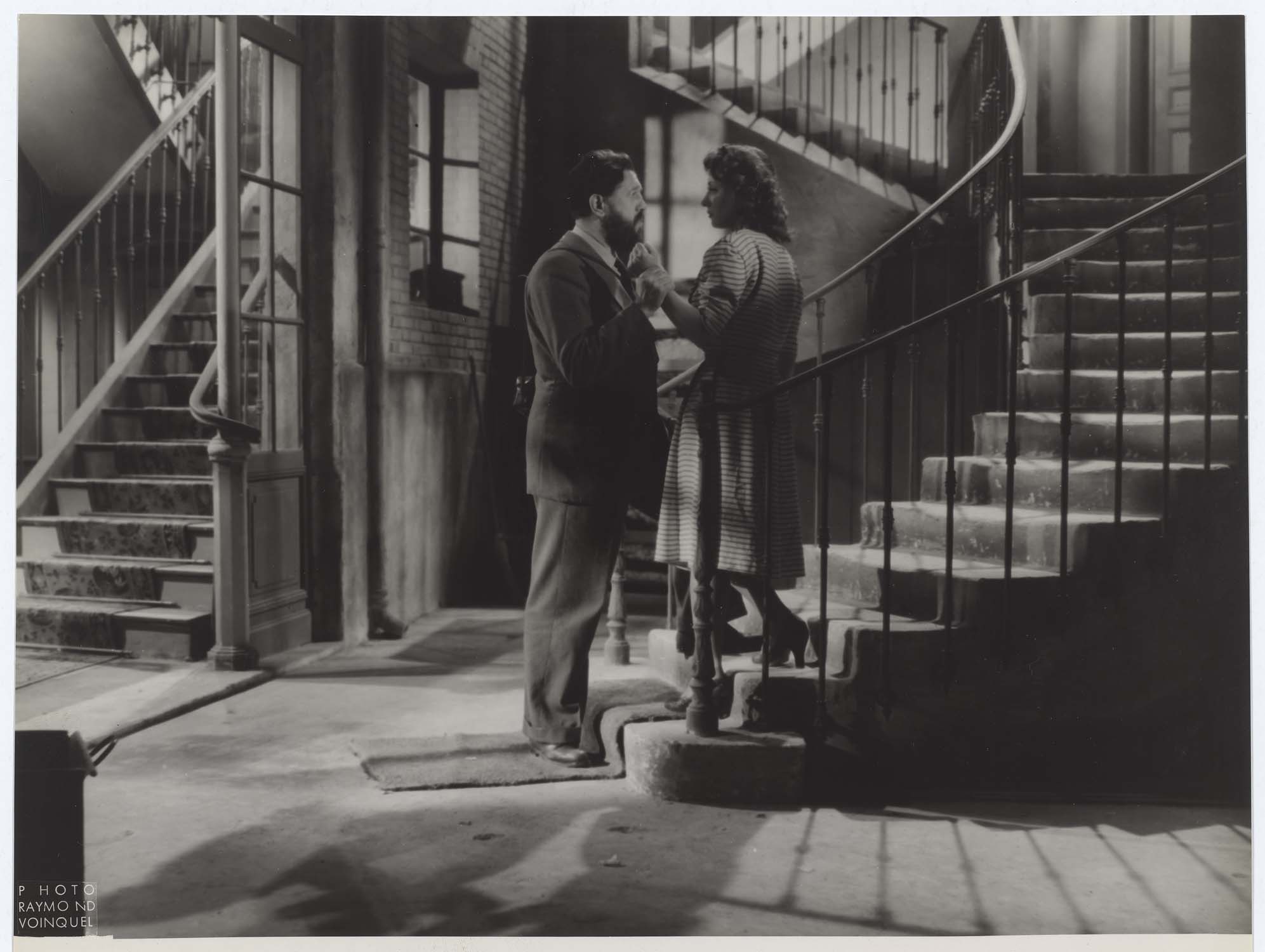 Michel Simon et Viviane Romance