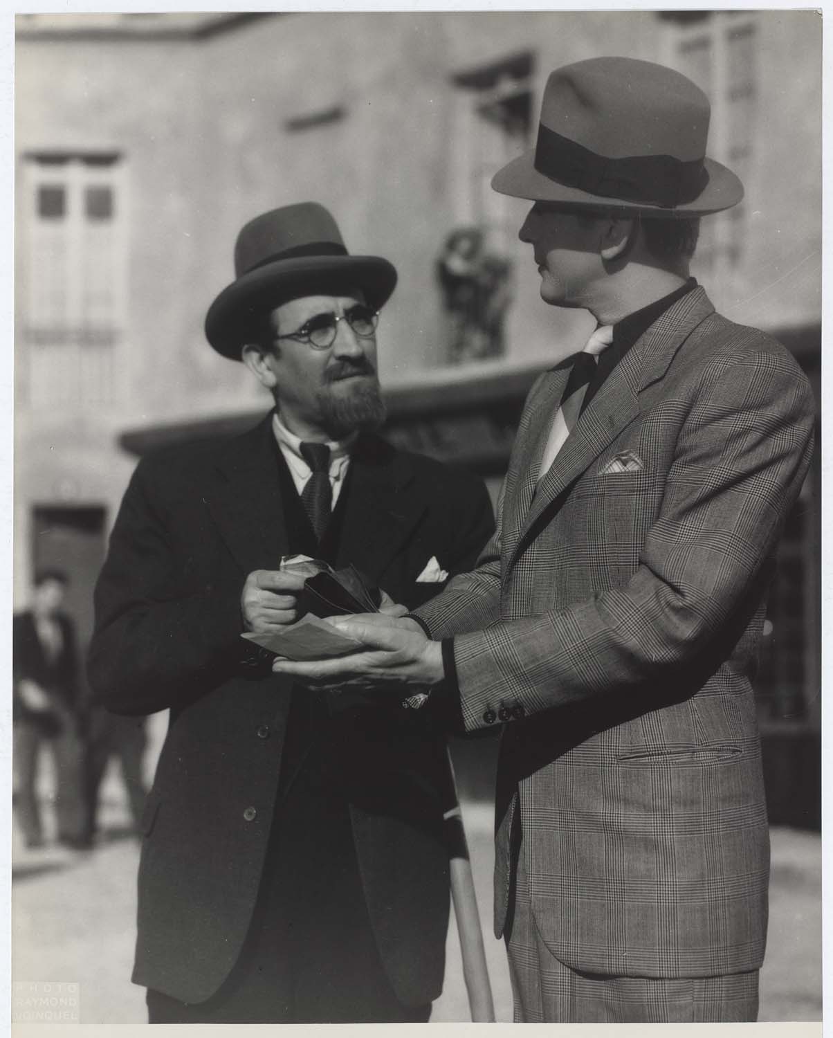 Paul Bernard et Lucas Gridoux