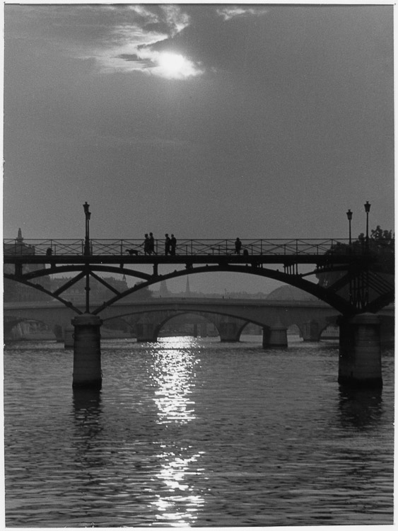 Le pont des Arts, Paris, 1964