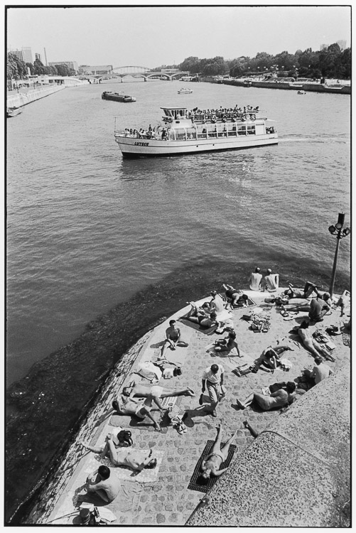 A la pointe amont de l'île Saint-Louis, Paris, 1991