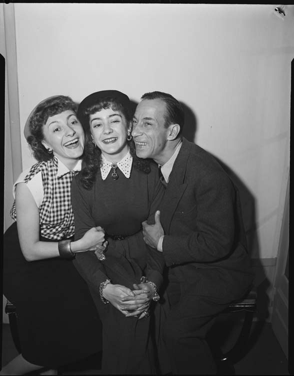 Raymond Bussières, Annette Poivre et sa fille Sophie Sel
