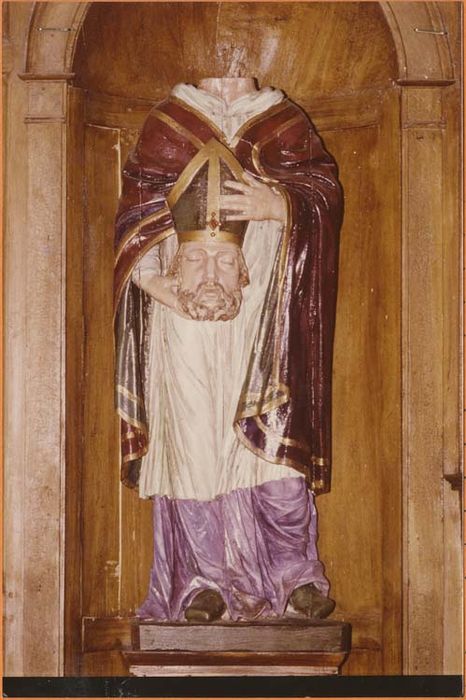 statue du retable du choeur : Saint-Denis - © Ministère de la Culture (France), Médiathèque du patrimoine et de la photographie, Tous droits réservés