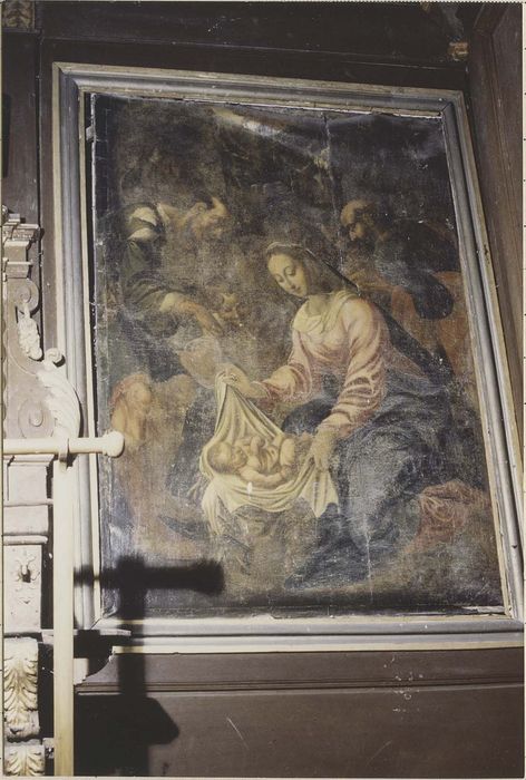 Tableau : l'Adoration des bergers