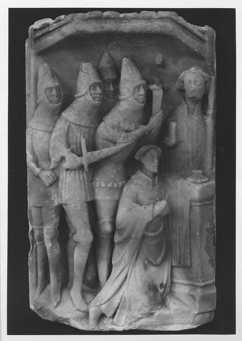 bas-relief : le Martyre de saint Thomas Becket - © Ministère de la Culture (France), Médiathèque du patrimoine et de la photographie, diffusion RMN-GP