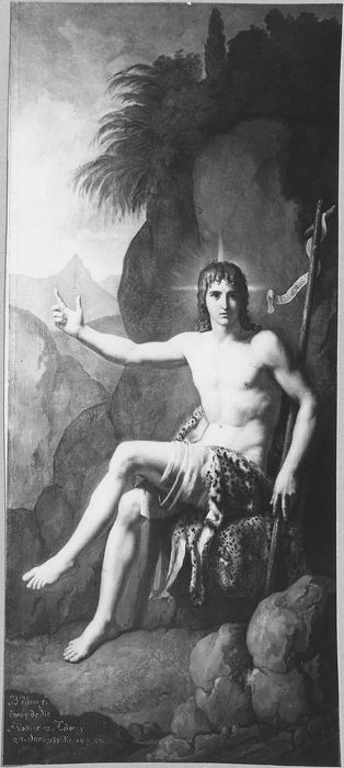 tableau : saint Jean-Baptiste - © Ministère de la Culture (France), Médiathèque du patrimoine et de la photographie, diffusion RMN-GP
