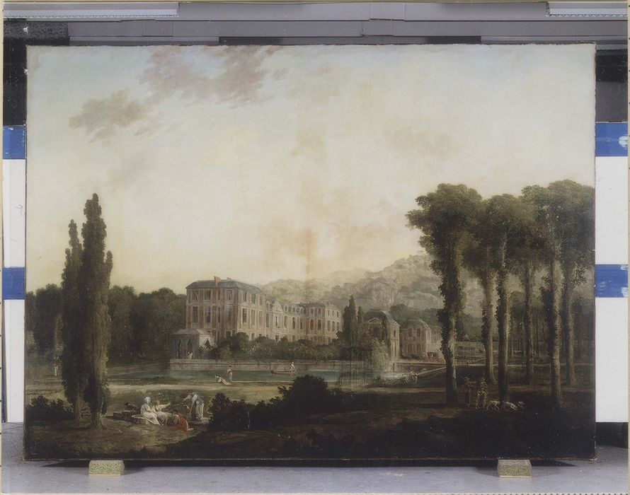 tableau : Vue du château de Chamarande