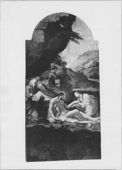 tableau : ensevelissement du Christ (l')