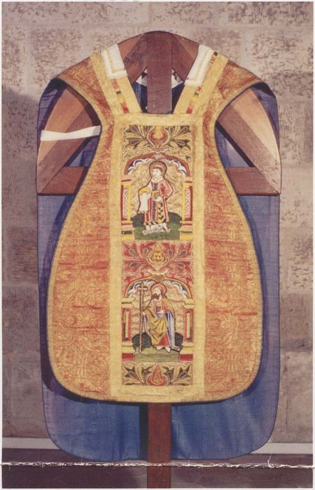 chasuble, revers