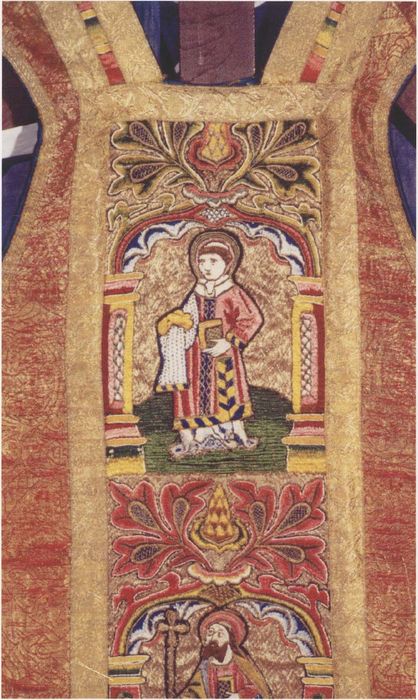 chasuble, détail 2