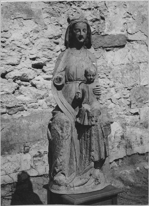 statue : Vierge à l'Enfant - © Ministère de la Culture (France), Médiathèque du patrimoine et de la photographie, diffusion RMN-GP