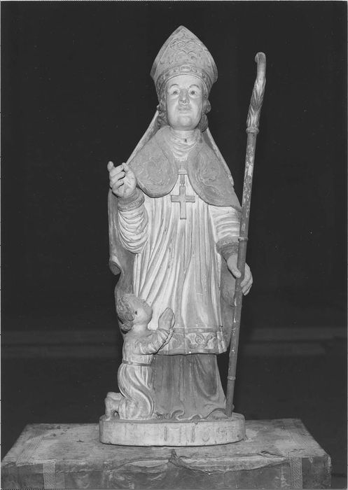 statue : saint Nicolas - © Ministère de la Culture (France), Médiathèque du patrimoine et de la photographie, diffusion RMN-GP