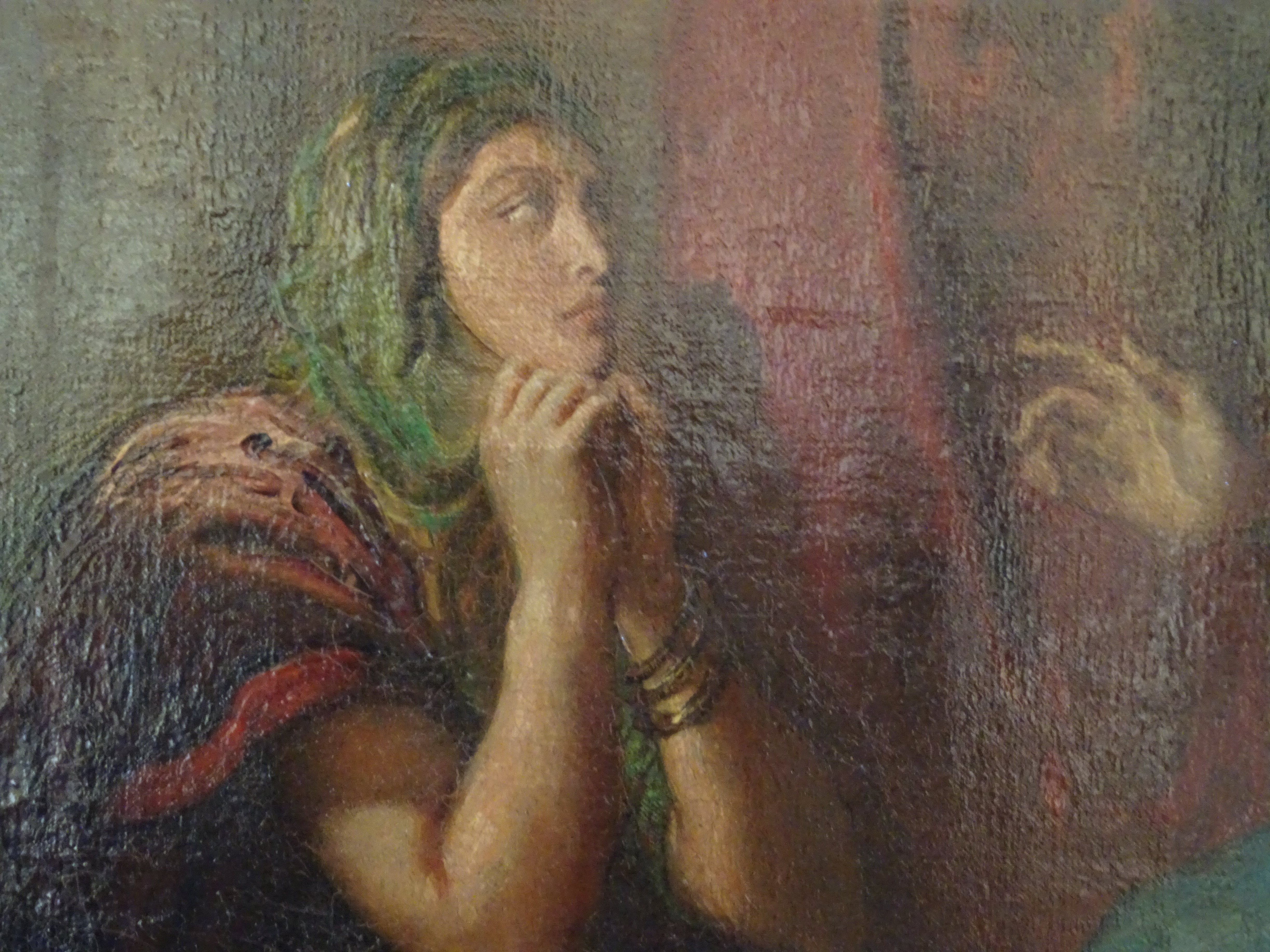 tableau : Jésus chez Marthe et Marie, détail - © Ministère de la Culture (France), Médiathèque du patrimoine et de la photographie (objets mobiliers), tous droits réservés