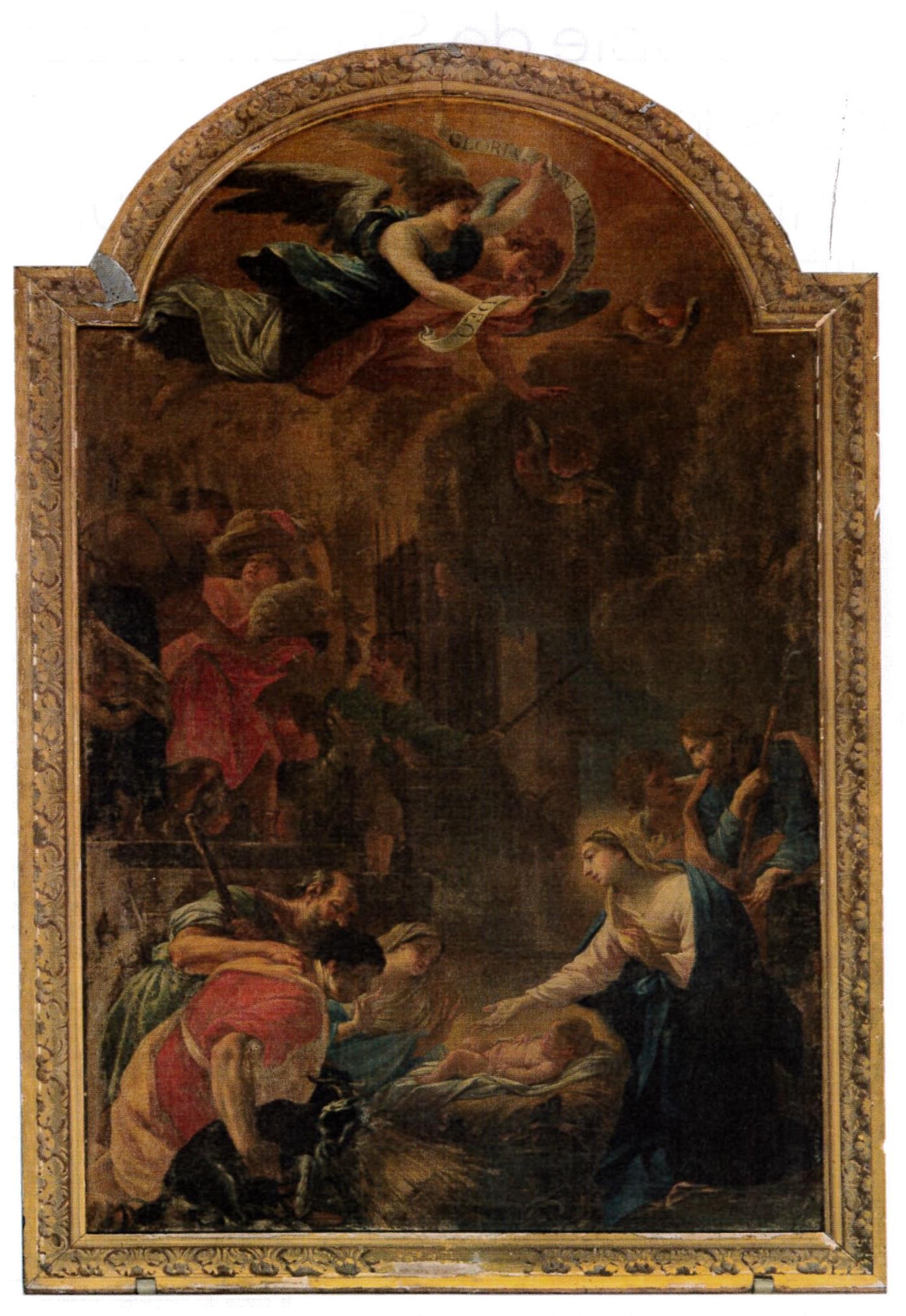 tableau : Adoration des bergers (l')