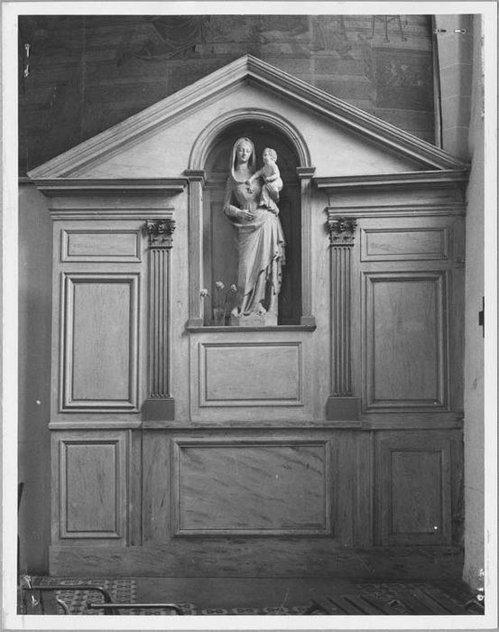 retable de la chapelle de la Vierge - © Ministère de la Culture (France), Médiathèque du patrimoine et de la photographie, Tous droits réservés