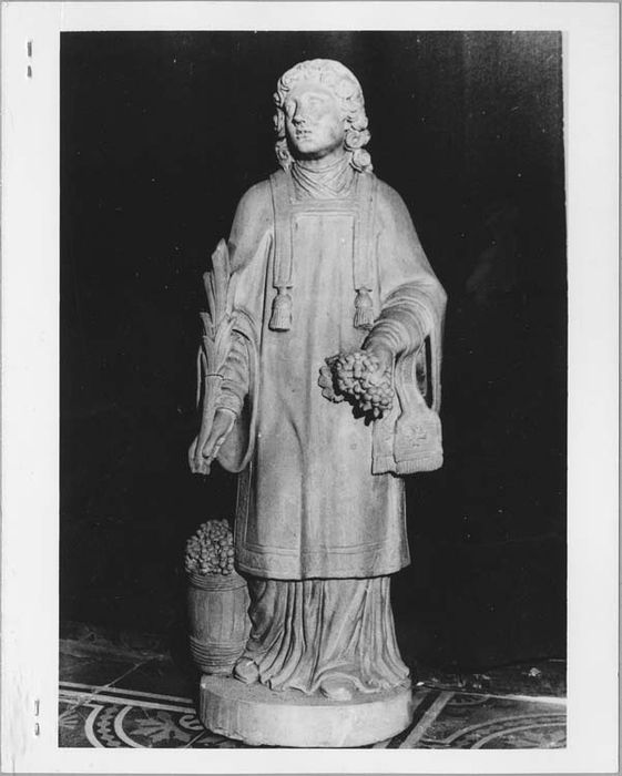 statue : Saint Vincent - © Ministère de la Culture (France), Médiathèque du patrimoine et de la photographie, Tous droits réservés