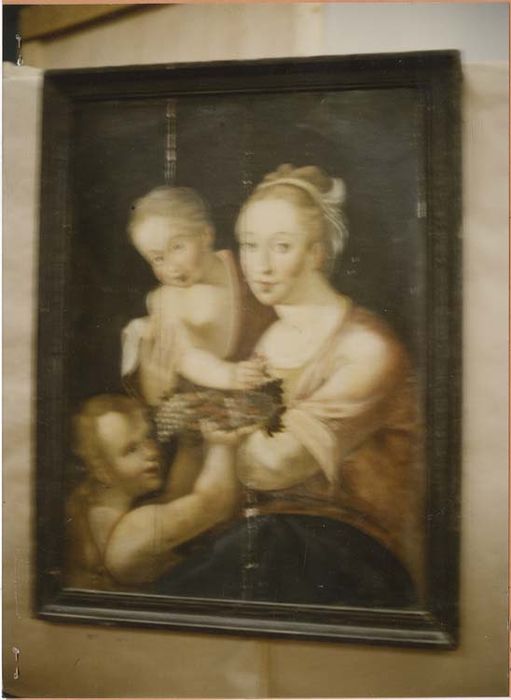 Tableau : Vierge à l'Enfant et saint Jean-Baptiste