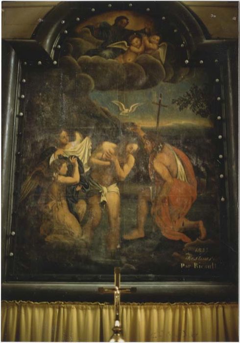 tableau : Baptême du christ
