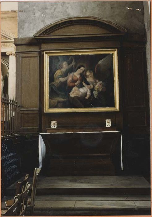 retable du transept ; tableau : Nativité