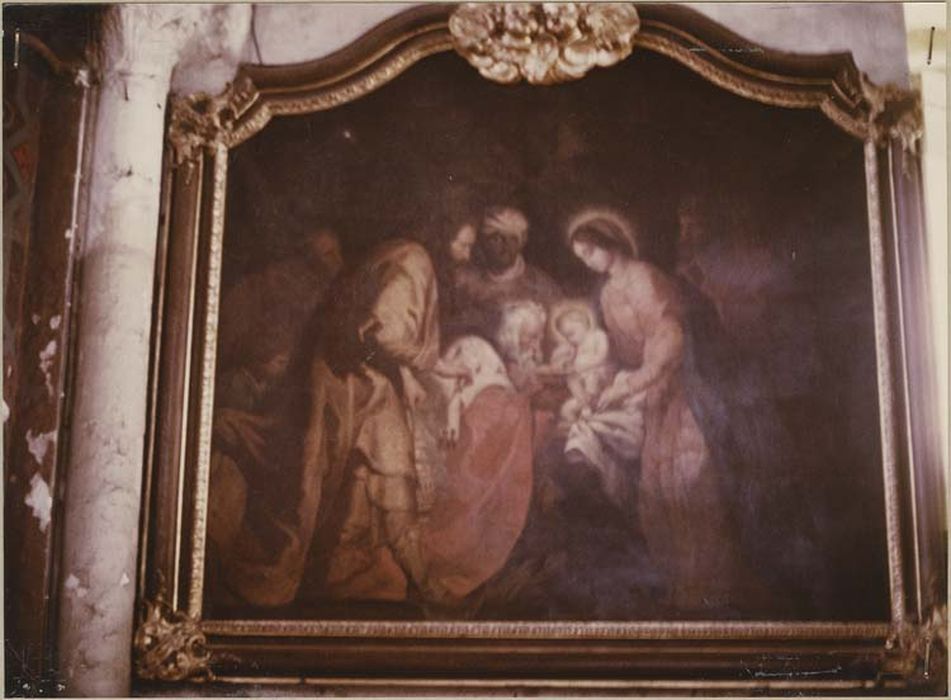 Tableau : Adoration des mages (L')