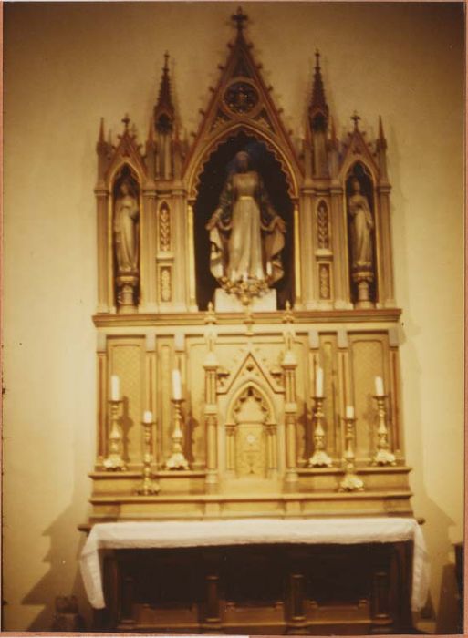 retable de la Vierge - © Ministère de la Culture (France), Médiathèque du patrimoine et de la photographie, Tous droits réservés