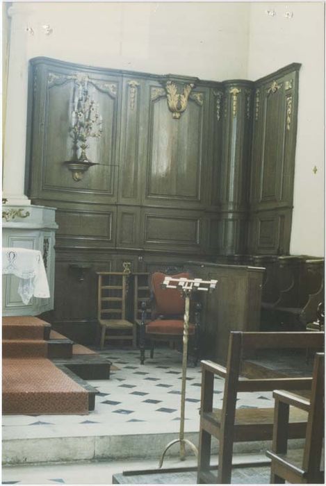boiseries du choeur
