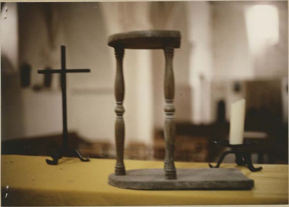 tabouret d'enfant de choeur - © Ministère de la Culture (France), Médiathèque du patrimoine et de la photographie, Tous droits réservés