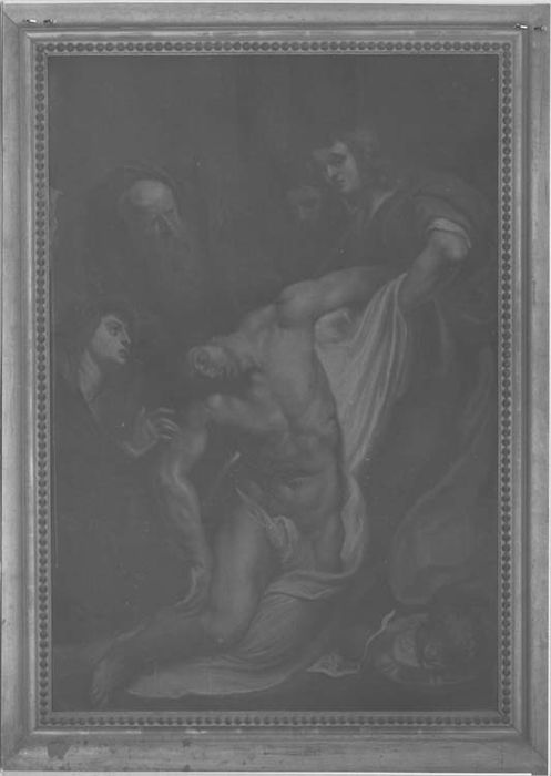 panneau peint d'après Rubens : Descente de croix (La) - © Ministère de la Culture (France), Médiathèque du patrimoine et de la photographie, Tous droits réservés