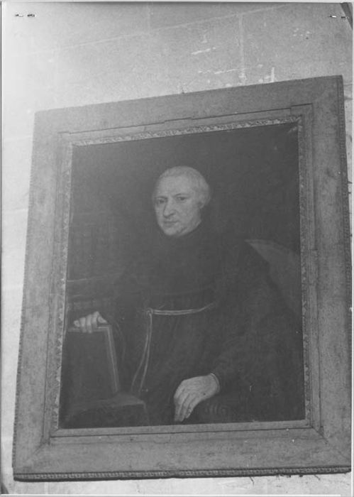 tableau et son cadre : Portrait de religieux - © Ministère de la Culture (France), Médiathèque du patrimoine et de la photographie, Tous droits réservés
